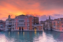 Canal Grande at dusk