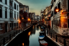 Canals at dusk